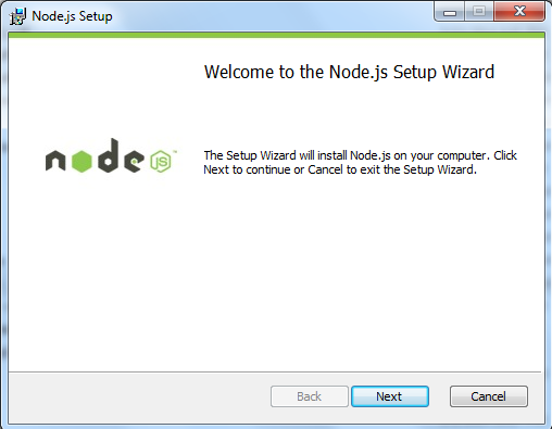 在 Windows 上安装 Node.js